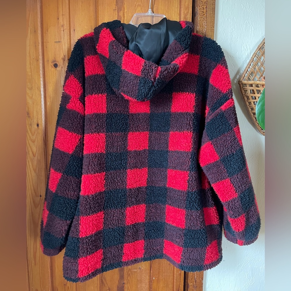 Wallflower Red and Black Plaid Jacket